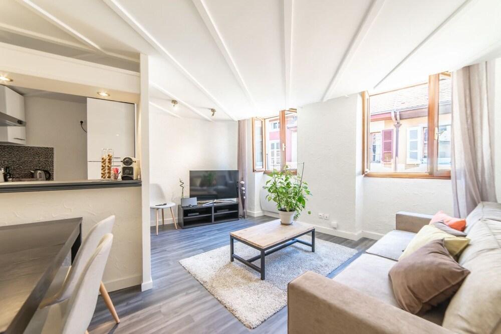 Le Saint Jean - Appartement Rue Carnot Pour 2 - 4 Pers Annecy Exterior foto